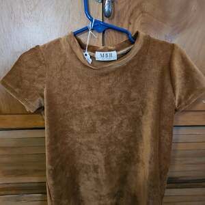 MBH baby apparel corduroy tshirt dress  2t/3t